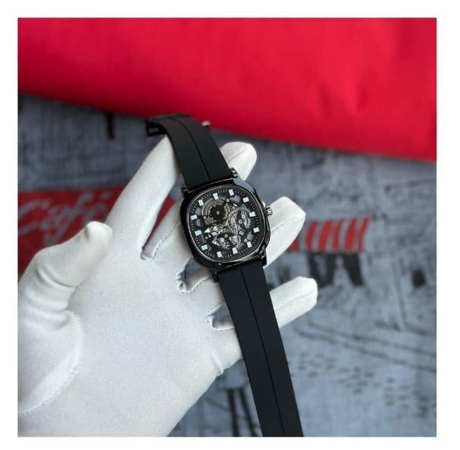 Premium Silicone Strap | Limited Edition Men's Luxury Timepiece