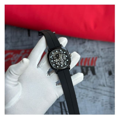 Premium Silicone Strap | Limited Edition Men's Luxury Timepiece