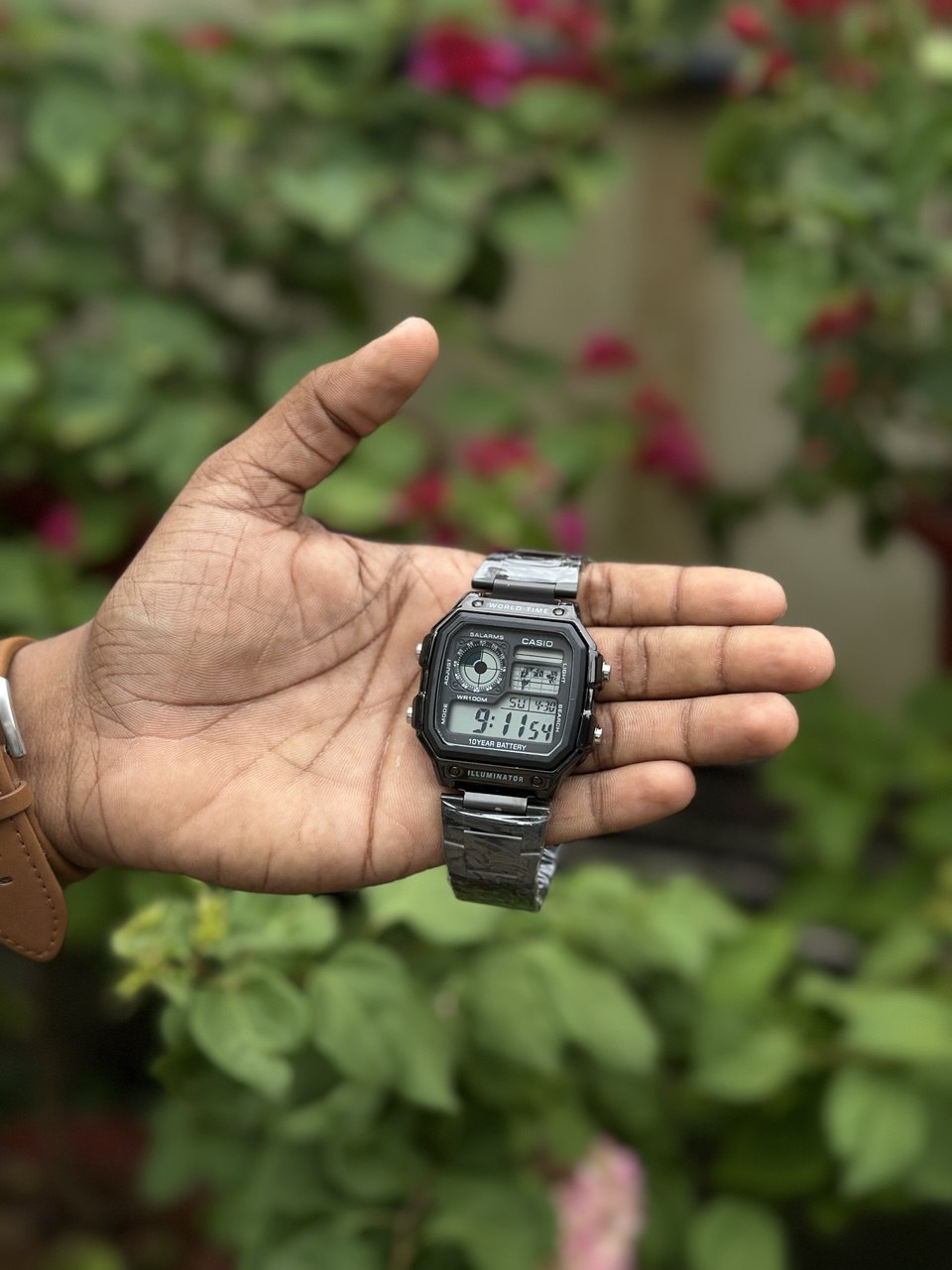 Digital Chain Illuminator watch