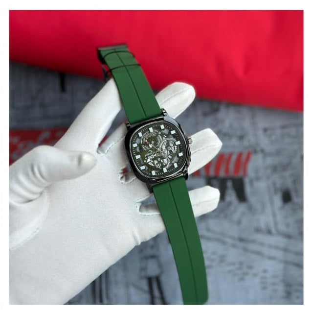 Premium Silicone Strap | Limited Edition Men's Luxury Timepiece
