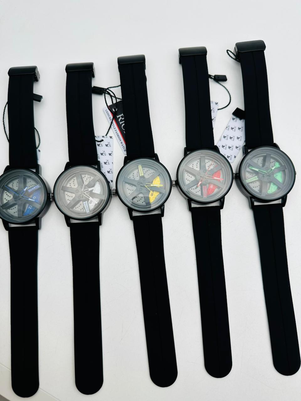 Spinning Colorful Watch – Trendy Fashion Edition