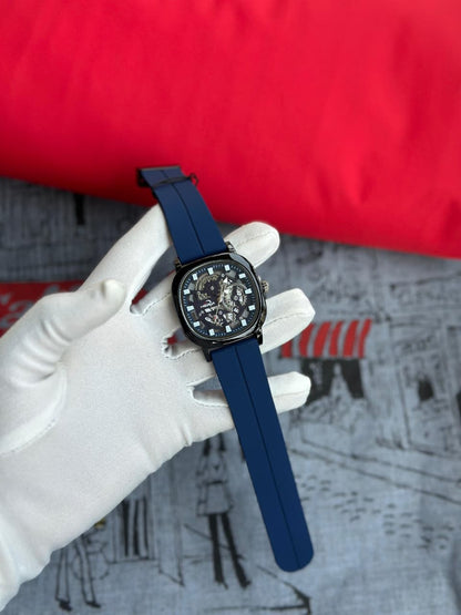 Premium Silicone Strap | Limited Edition Men's Luxury Timepiece