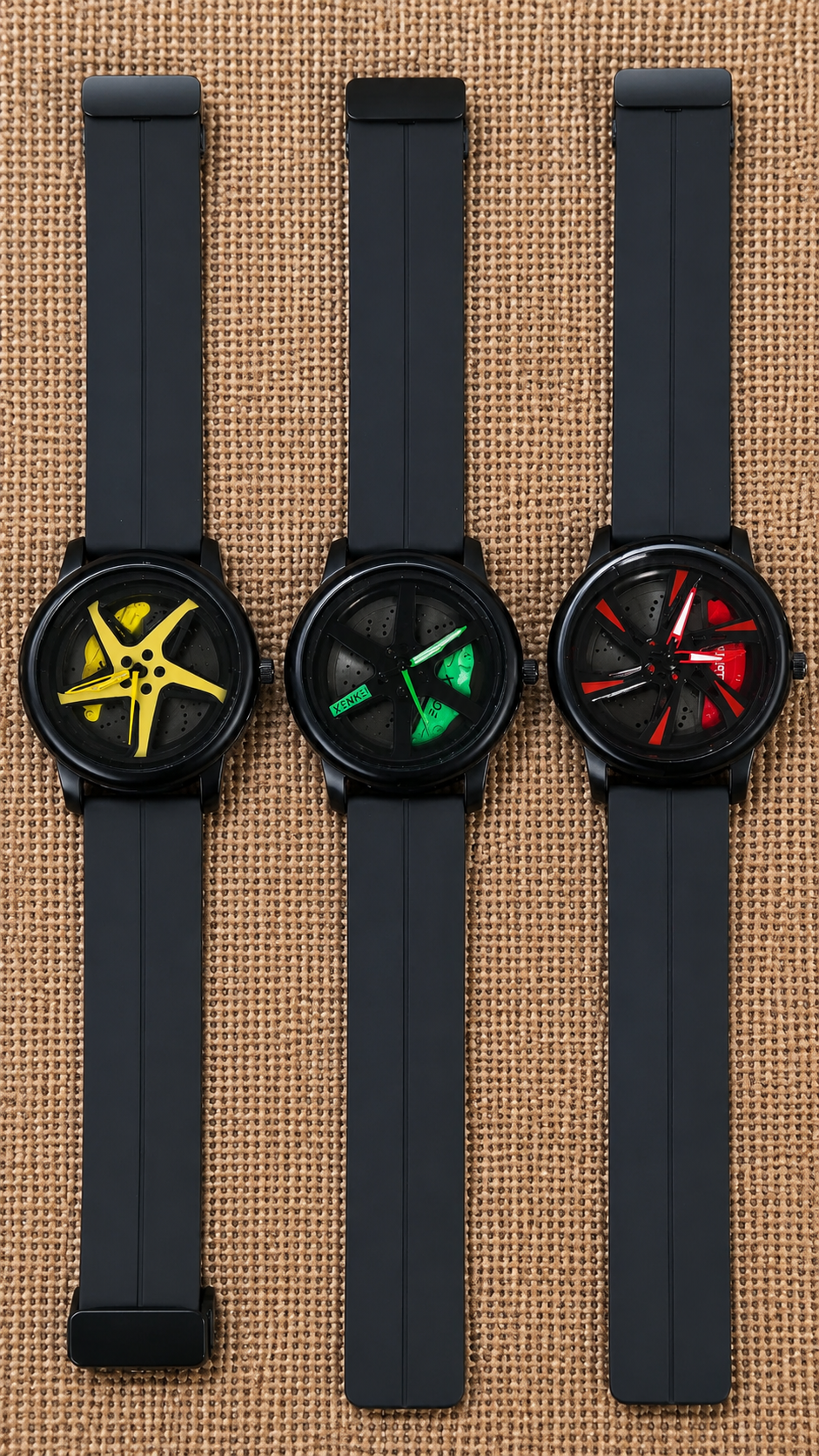 Spinning Colorful Watch – Trendy Fashion Edition
