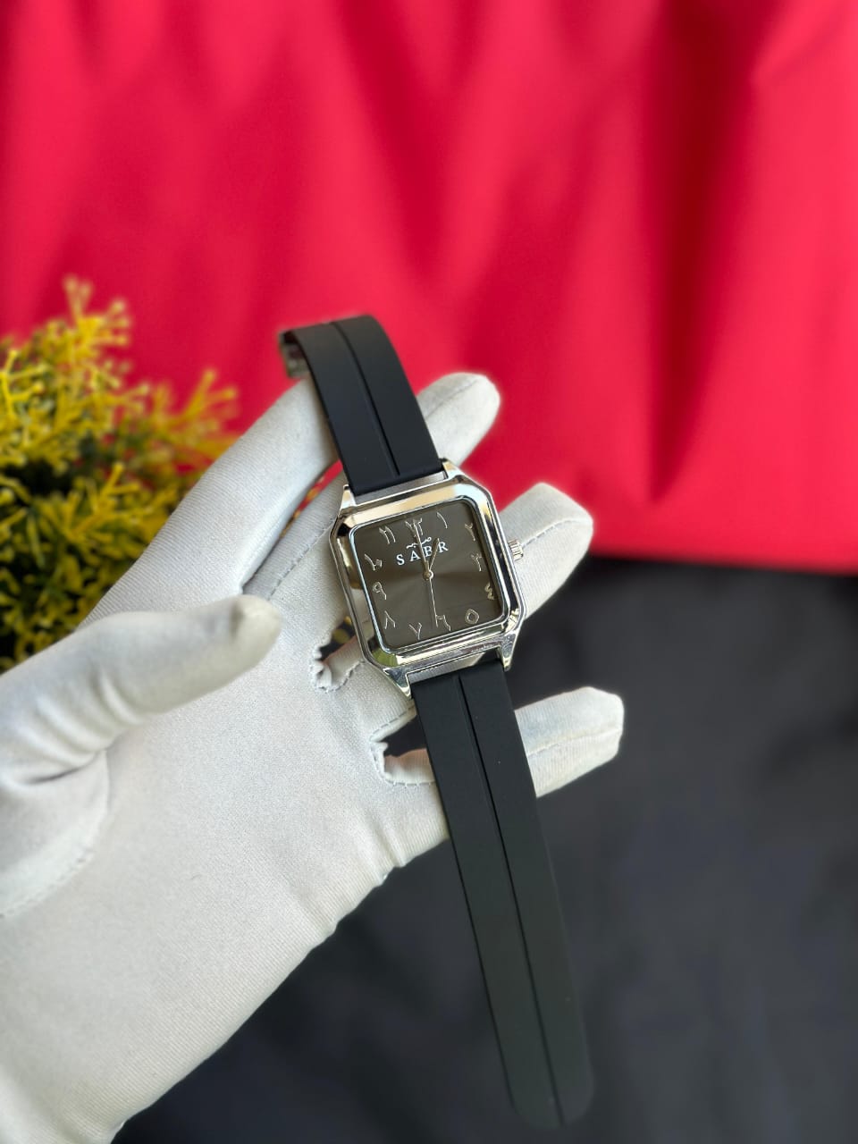 Arabic Dial Watch Black