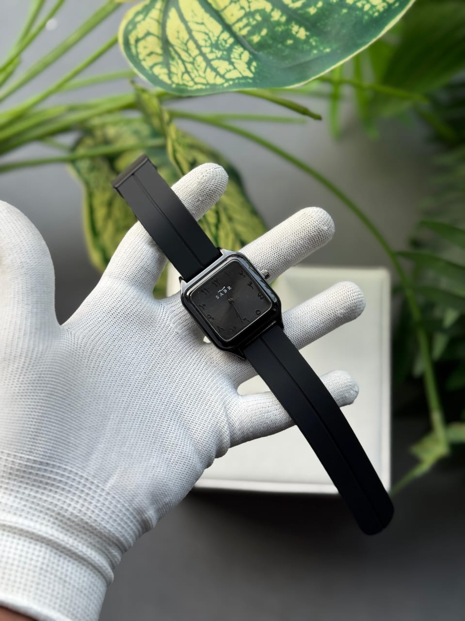 Arabic Dial Watch Black