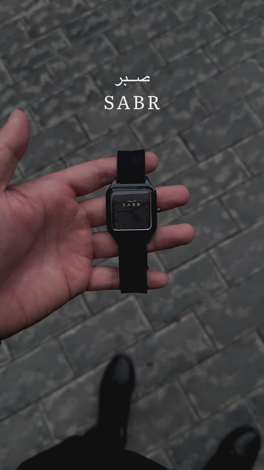 Arabic Dial Watch Black